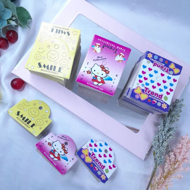 Kar Kotak Label 90/120pcs Card Kar Aksesoris Kar Kotak Hiasan