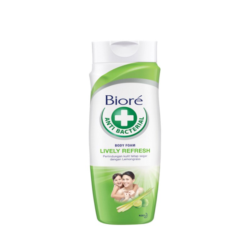 Biore Body Foam Lively Refresh 100ml - Gambar 2