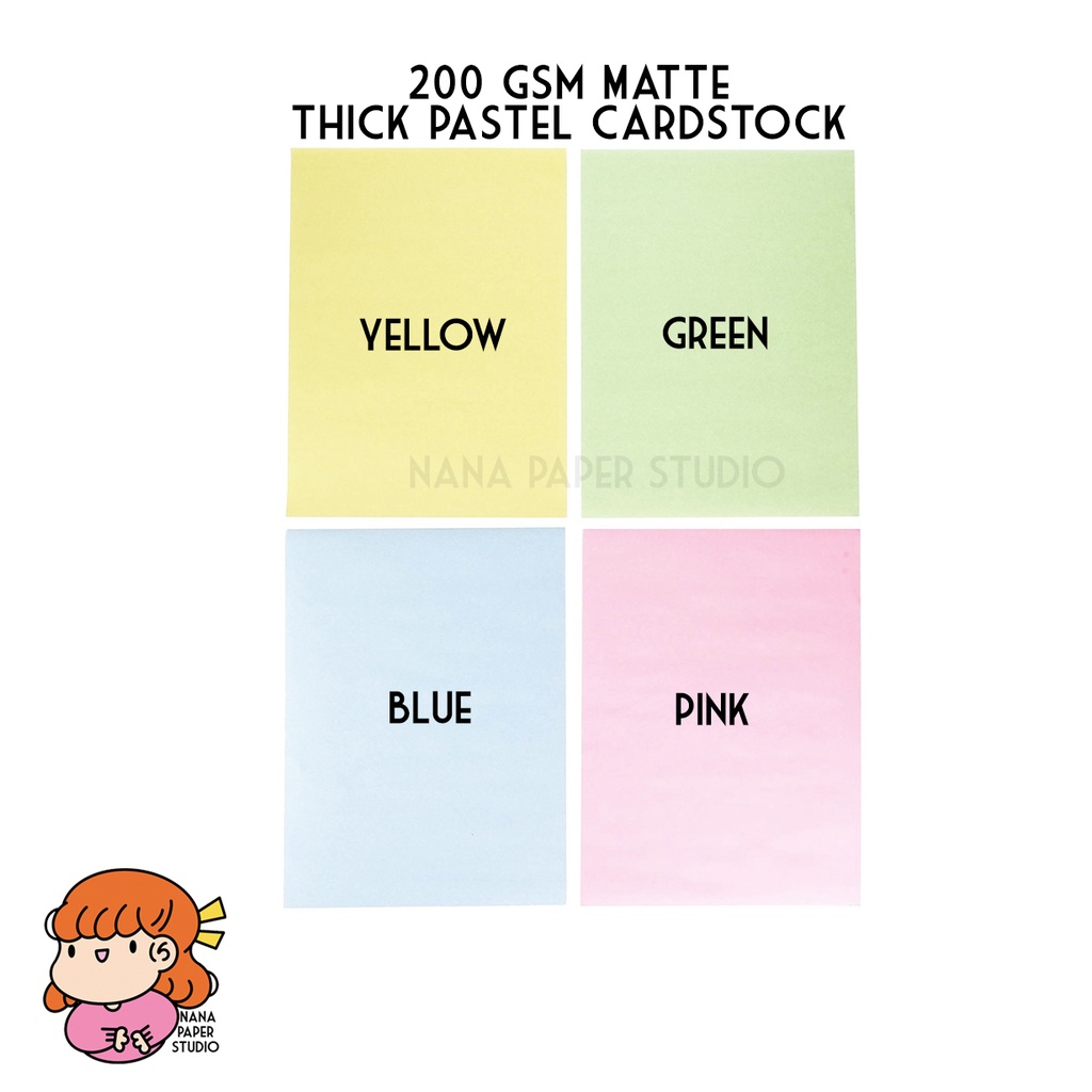 Pastel Cardstock