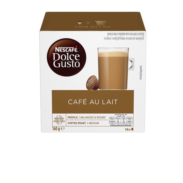 NESCAFE® Dolce Gusto® Café Au Lait Coffee Capsules 16 Servings