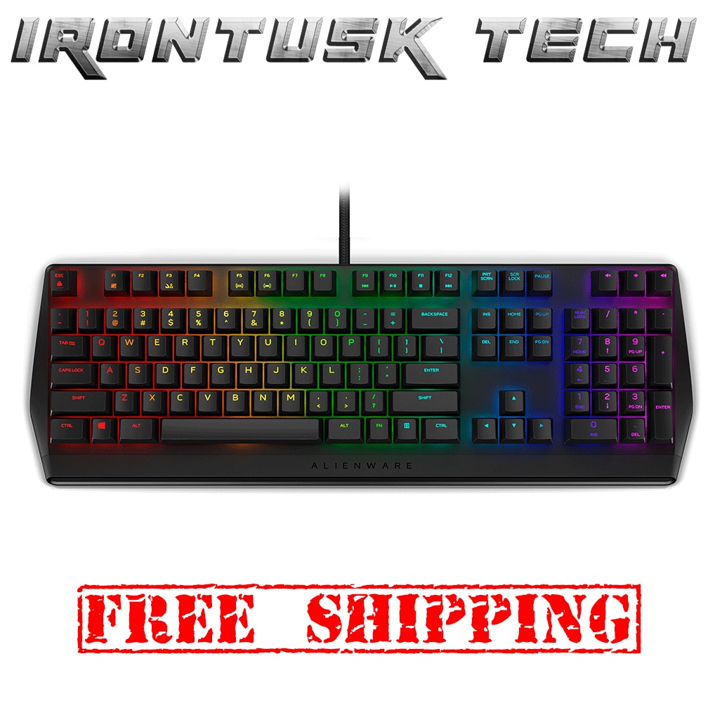 Alienware Aw K Rgb Mechanical Gaming Keyboard Shopee Singapore