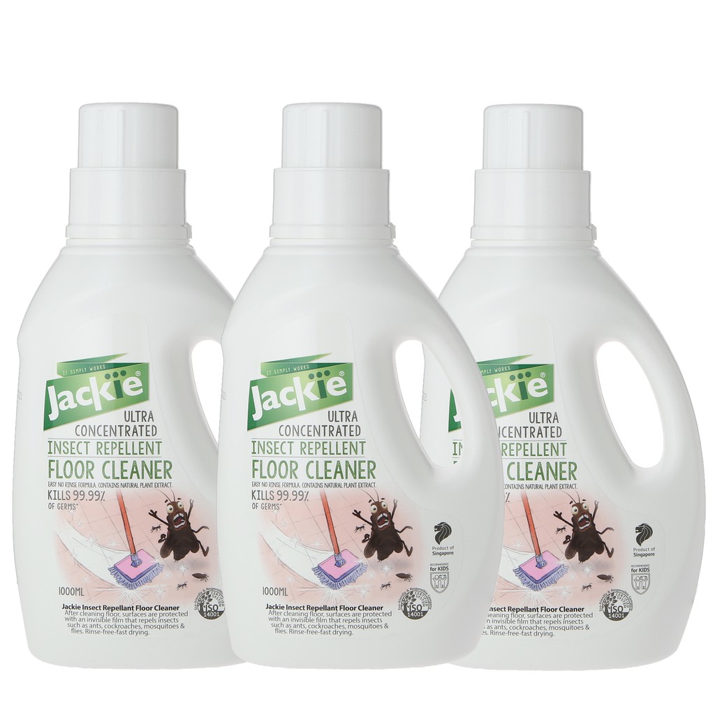 Jackie Ultraconcentrated Floor Cleaner for Flying and Crawling Insects Smooth floors Insect