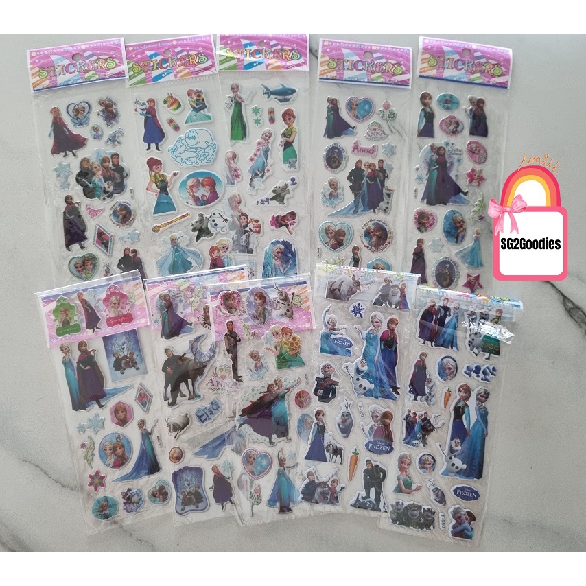 [SG READY STOCK] 10pcs of Disney Princess / Sophia/ Frozen Queen Elsa