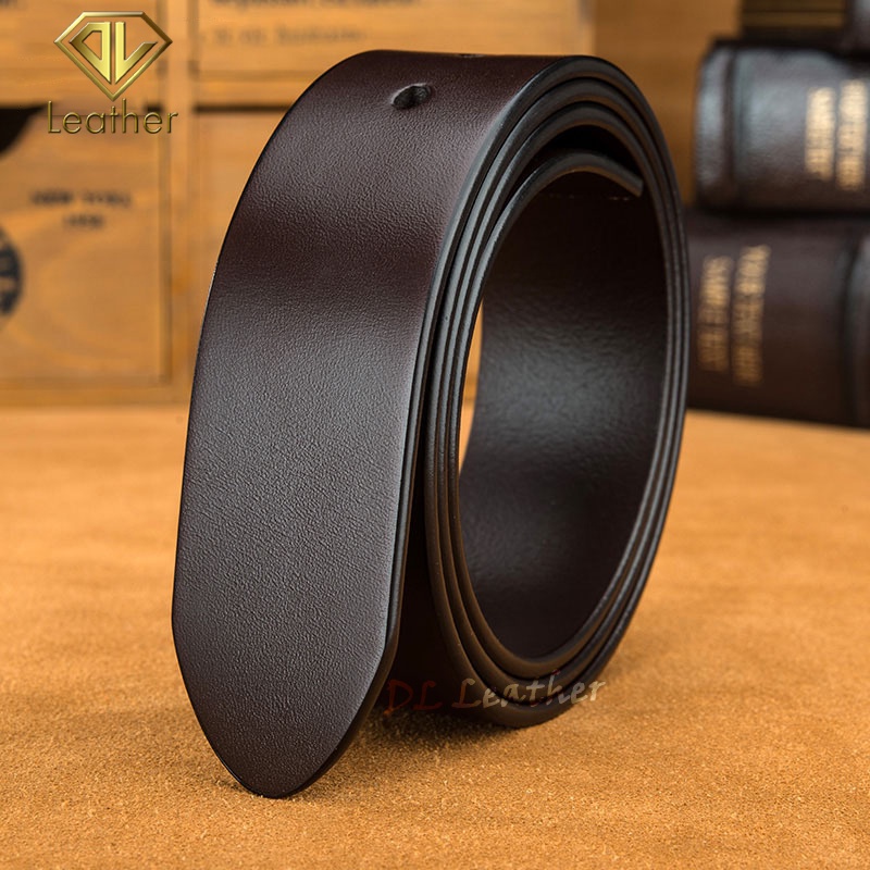 Cow Leather Men'S Belts (Without Buckles), 1 Layer 100 Real Leather
