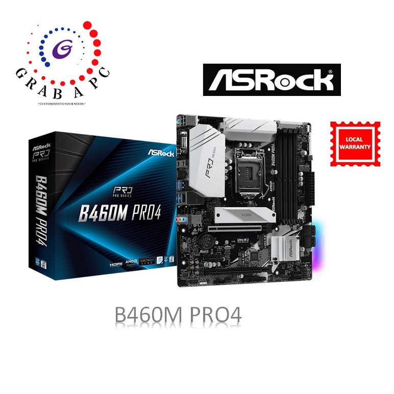 ASROCK B460M PRO4 | Shopee Singapore