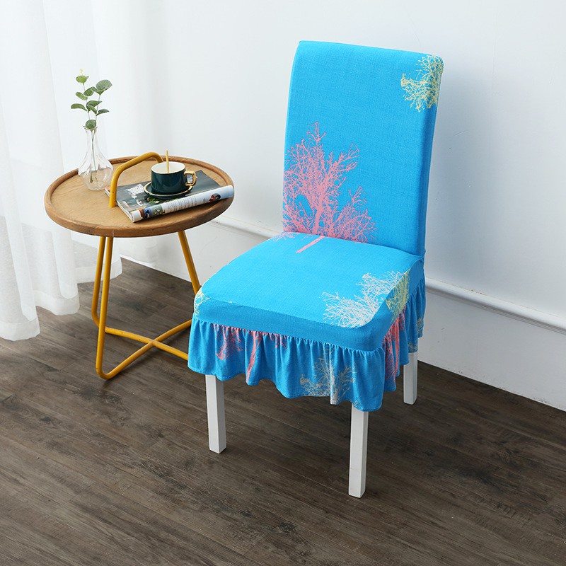 Chair Cover Seat Modern Simple Universal Skirt Elastic Chair Cover ...