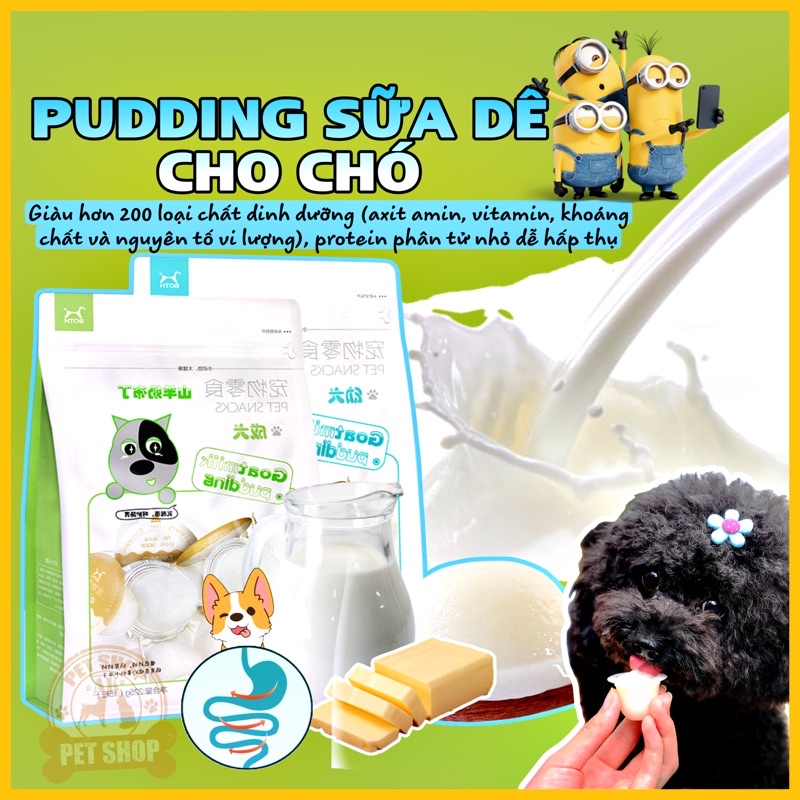 Goat Milk Pudding For Dogs With Delicious Calcium Supplement Dog Food
