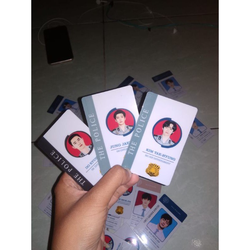 OPPA POLICE ID CARD | Shopee Singapore