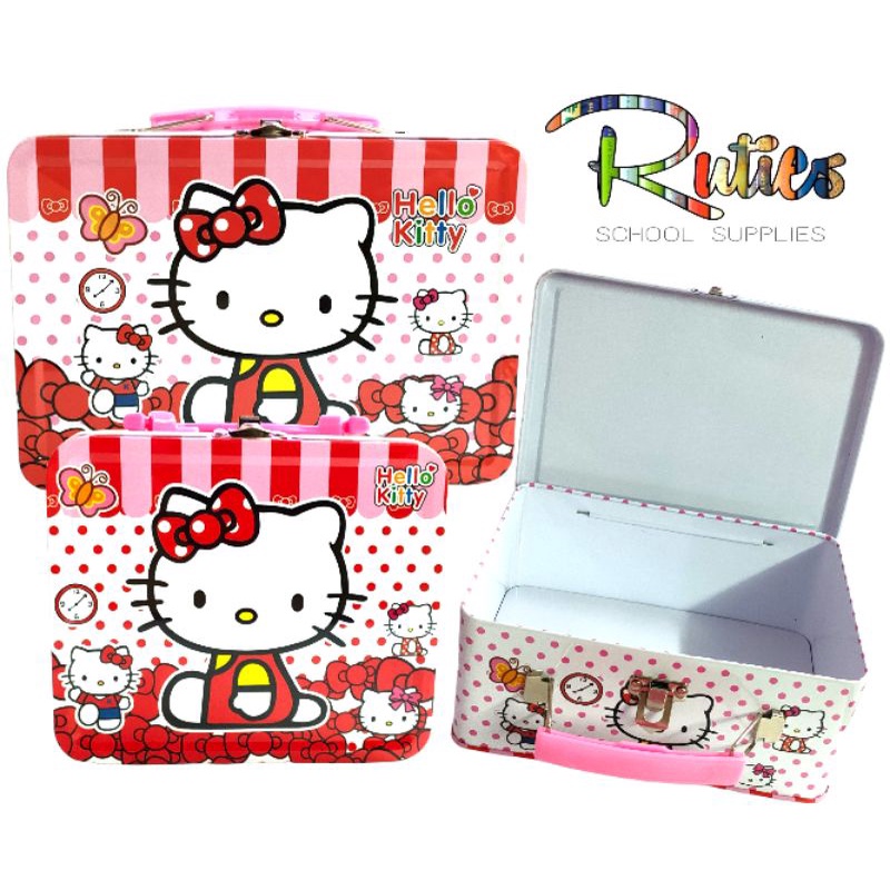 HELLO KITTY STORAGE BOX (TIN CAN METAL BOX) | Shopee Singapore