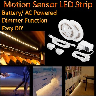 Diy motion deals sensor led strip