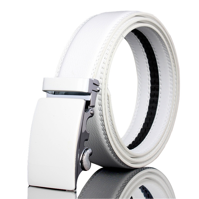 White fabric belt on sale womens