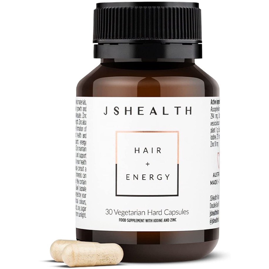 JSHealth Vitamins Hair and Energy Formula Hair Vitamins for Women and
