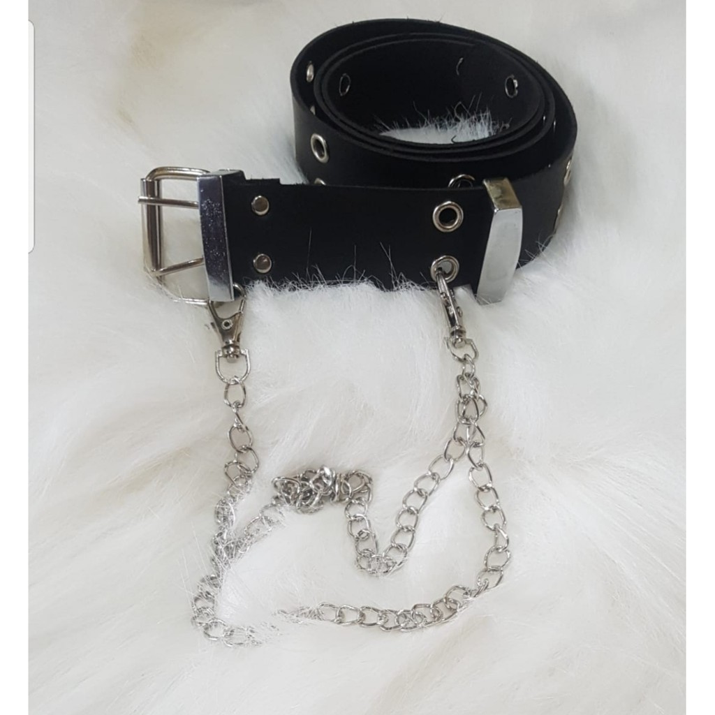 Ring BELT Korean GRUNGE / DOUBLE EYELET