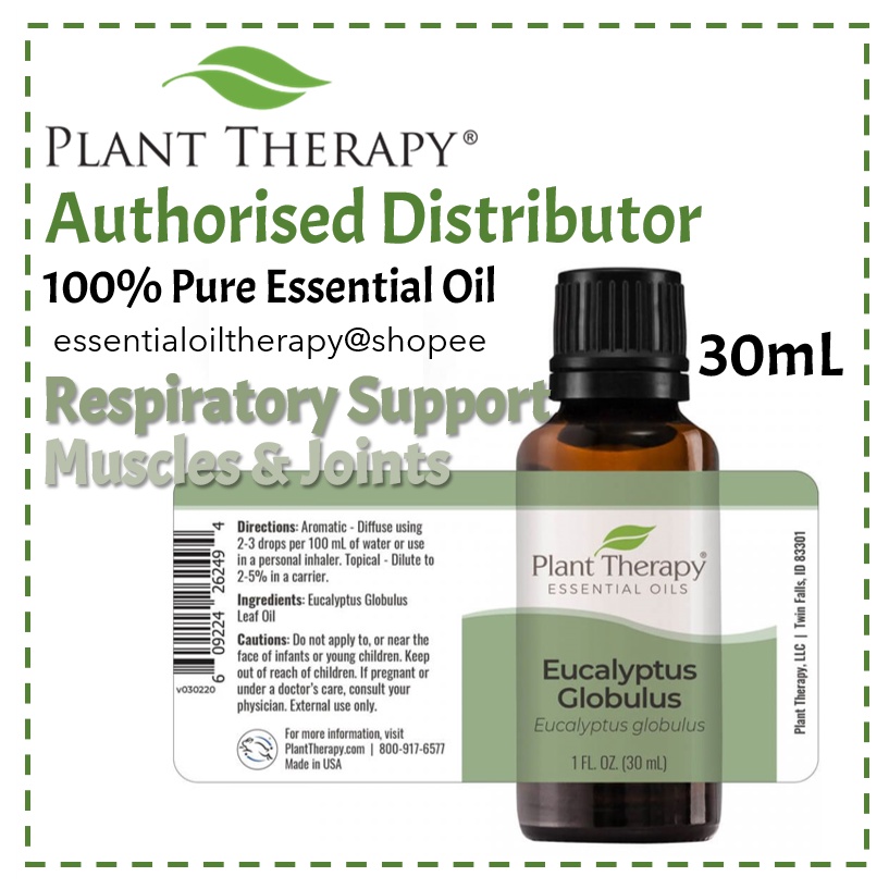 Essential Oil - Eucalyptus Globulus - PLANT THERAPY 100% Pure Essential ...