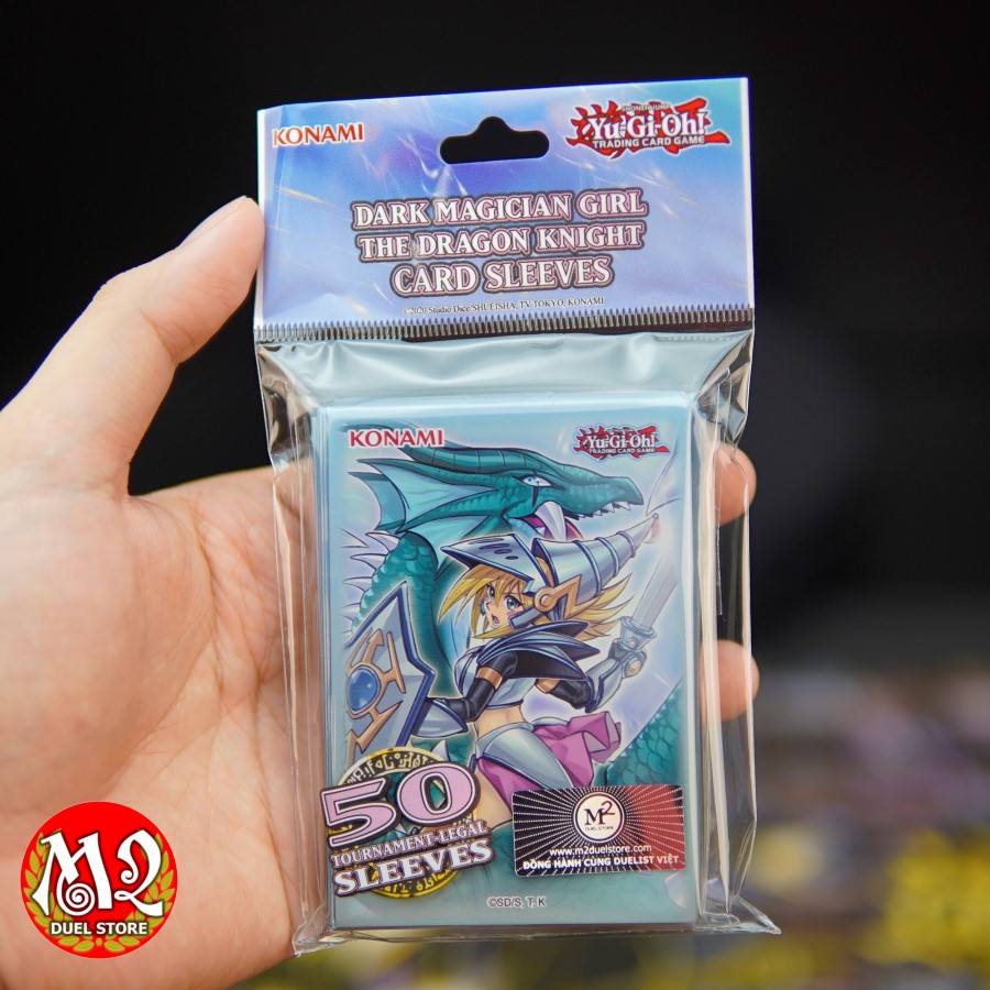 Yugioh Dark Magician Girl the Dragon Knight Card Sleeves - 50 sealed pieces  - Size 63x90 mm | Shopee Singapore
