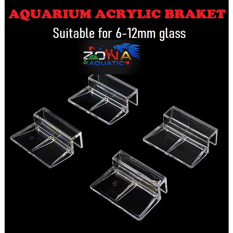 | AQUARIUM ACRYLIC LID HOLDER COVER BRACKET CLIP | FOR SUPPORT FINK ...