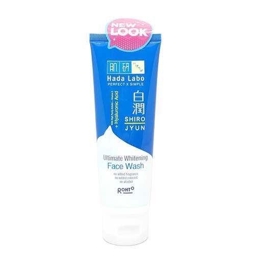 Hada Labo Shirojyun Ultimate Whitening Face Wash 50g - Gambar 3