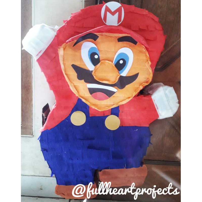 Birthday PINATA, CUSTOM PINATA, 3D O'Clock PINATA, Punch PINATA, MARIO ...