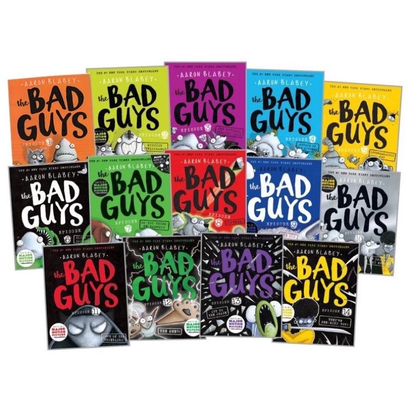 18 books the bad guys | Shopee Singapore
