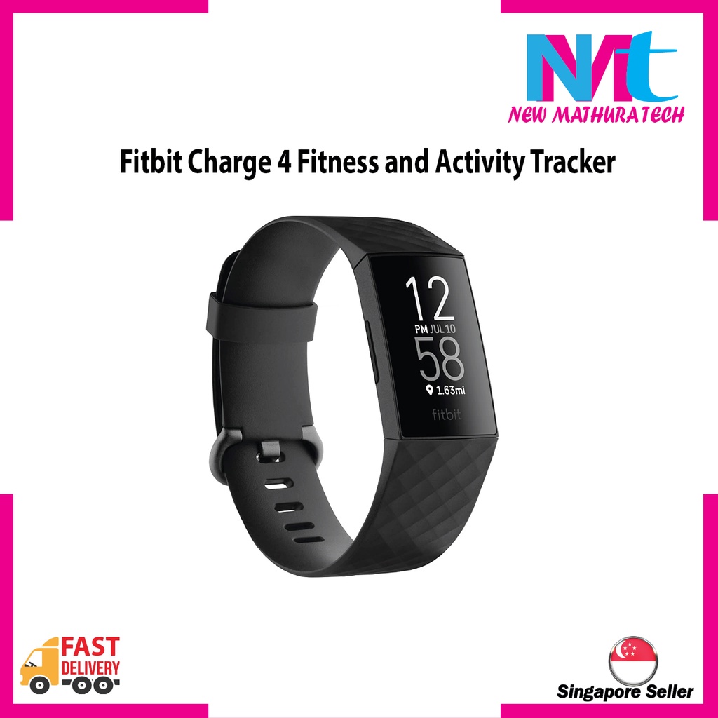 Fitbit Charge 4 Fitness and Activity Tracker with Built in GPS