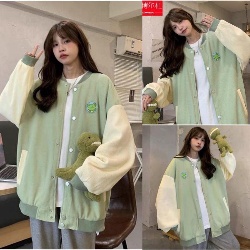 Zumma BASEBALL Jacket VARSITY OVERSIZE BASEBALL Jacket KOREAN