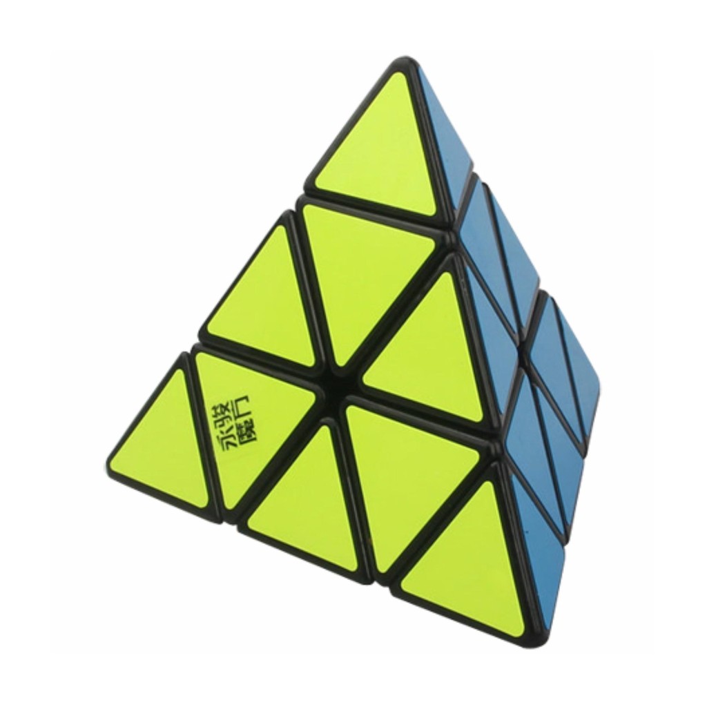 YJ Yulong Pyraminx Triangle Pyramid Magic Magic Cube Black | Shopee ...