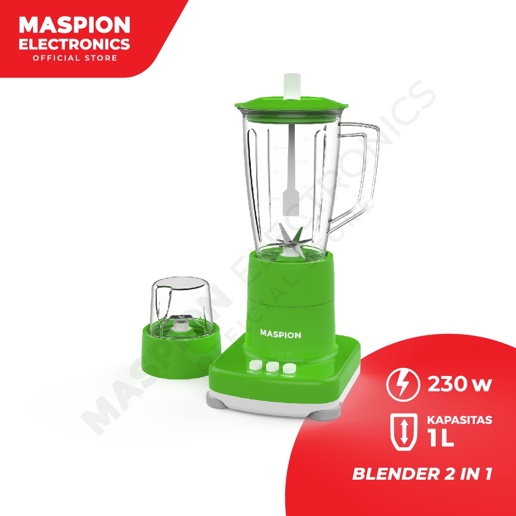 Maspion Pelumat Blender with Dry Miller 1 Liter MT-1272 PL - Gambar 2