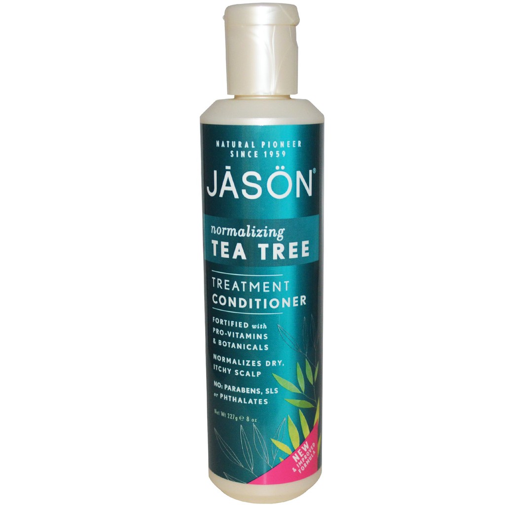 Jason Natural, Treatment Conditioner, Tea Tree, 8 oz (227 g) | Shopee ...