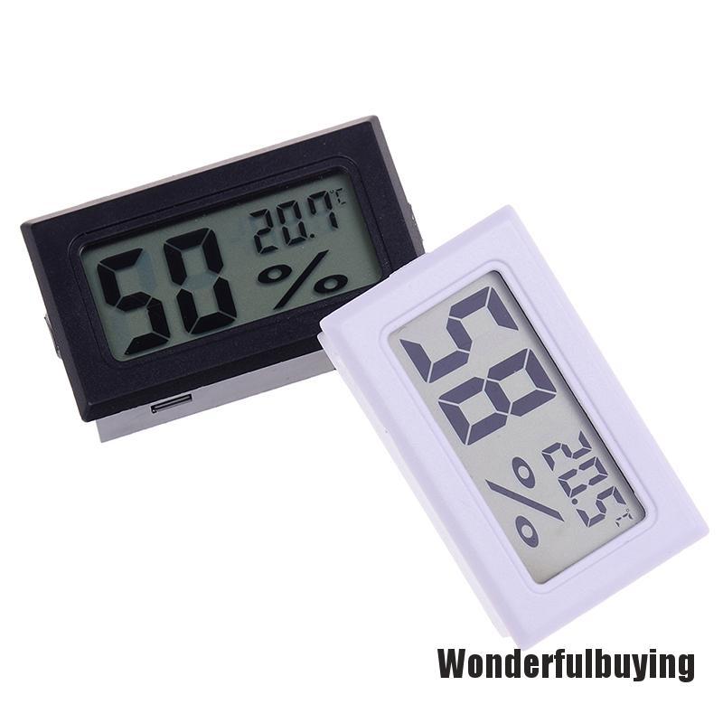 [Ready Stock 0922] Small size digital lcd thermometer hygrometer ...
