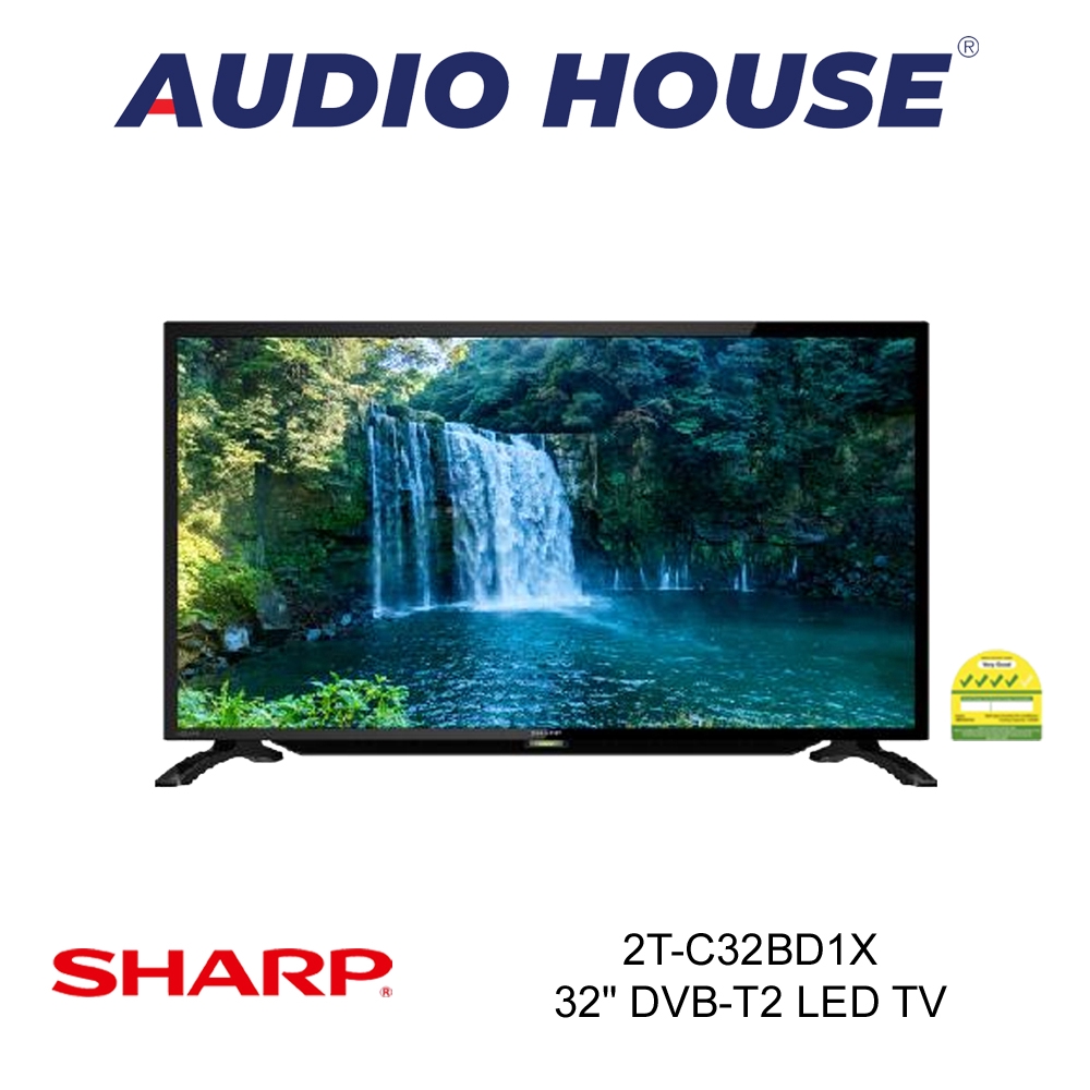 Sharp 2t C32bd1x 32 Dvb T2 Led Tv Non Smart 3 Years Warranty Shopee Singapore 2925