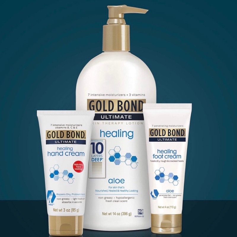 🔥Ready Stock🔥USA🇺🇸Gold Bond Ultimate Healing Hand/Foot Cream/Diabetics