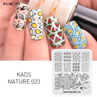 KADS Nail Art Stamp Template Nail Stamping Plates Image Manicure