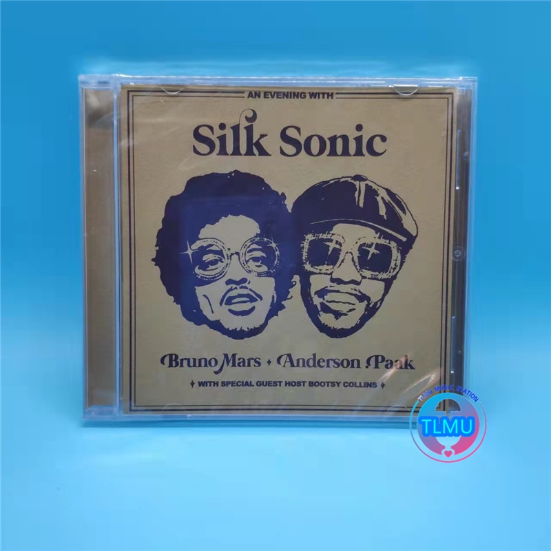 Premium Bruno Mars Anderson Paak An Evening With Silk Sonic CD album ...