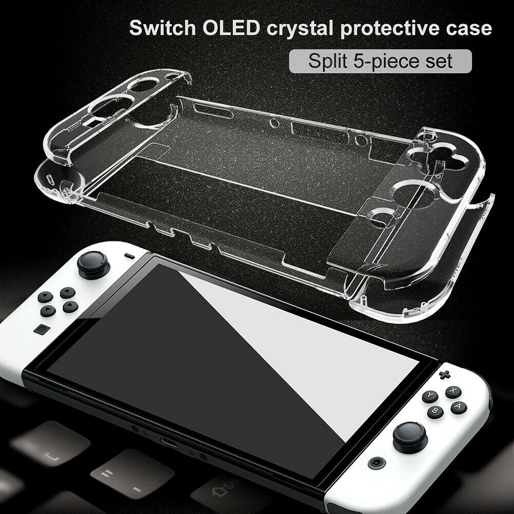 Protective Cover Crystal Shell soft Case for Nintendo Switch OLED ...