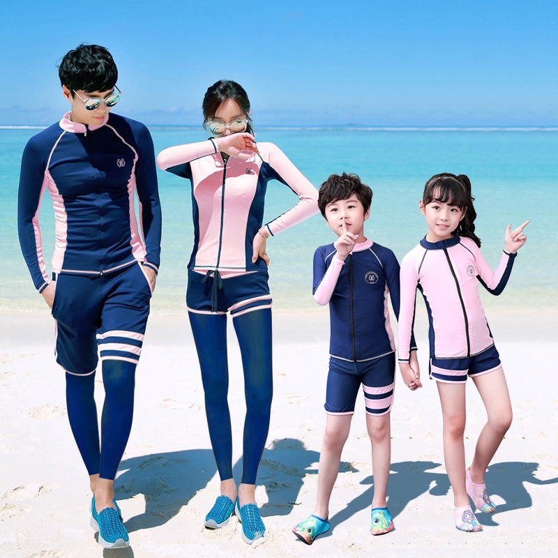 New Swimming Suits Korean Couple Swimsuit Multi-piece Swimsuit