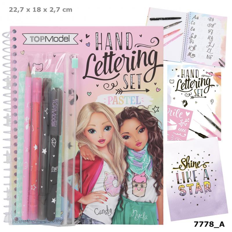 TOPModel Colouring Book Set Handlettering | Shopee Singapore
