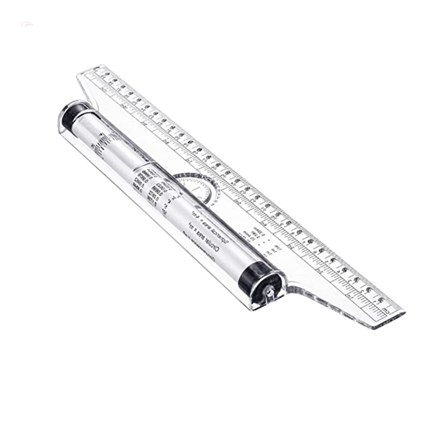 1 Pieces Measuring Rolling Ruler, Drawing Roller Ruler, Parallel Ruler ...