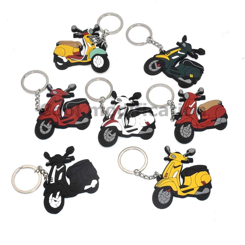 Vespa rubber keychain sales
