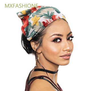 Women Floral Headband Hairband Triangle Bandanas Elastic Turban Head Scarf  Wrap