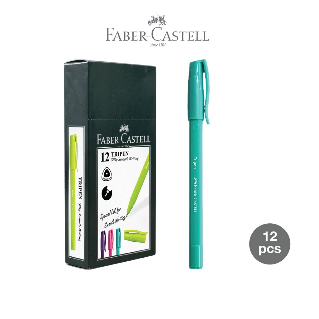 Faber-Castell Tripen 0.7mm Ballpoint Pen Box 12 - Gambar 2