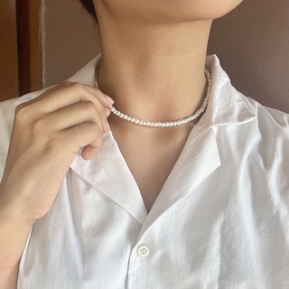 Collar Perlas 4MM