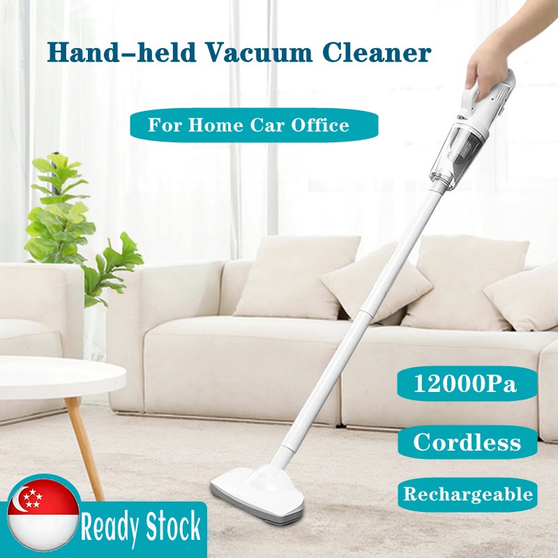【Ready Stocy 】Cordless Handheld Vacuum Cleaner Lightweight High Suction
