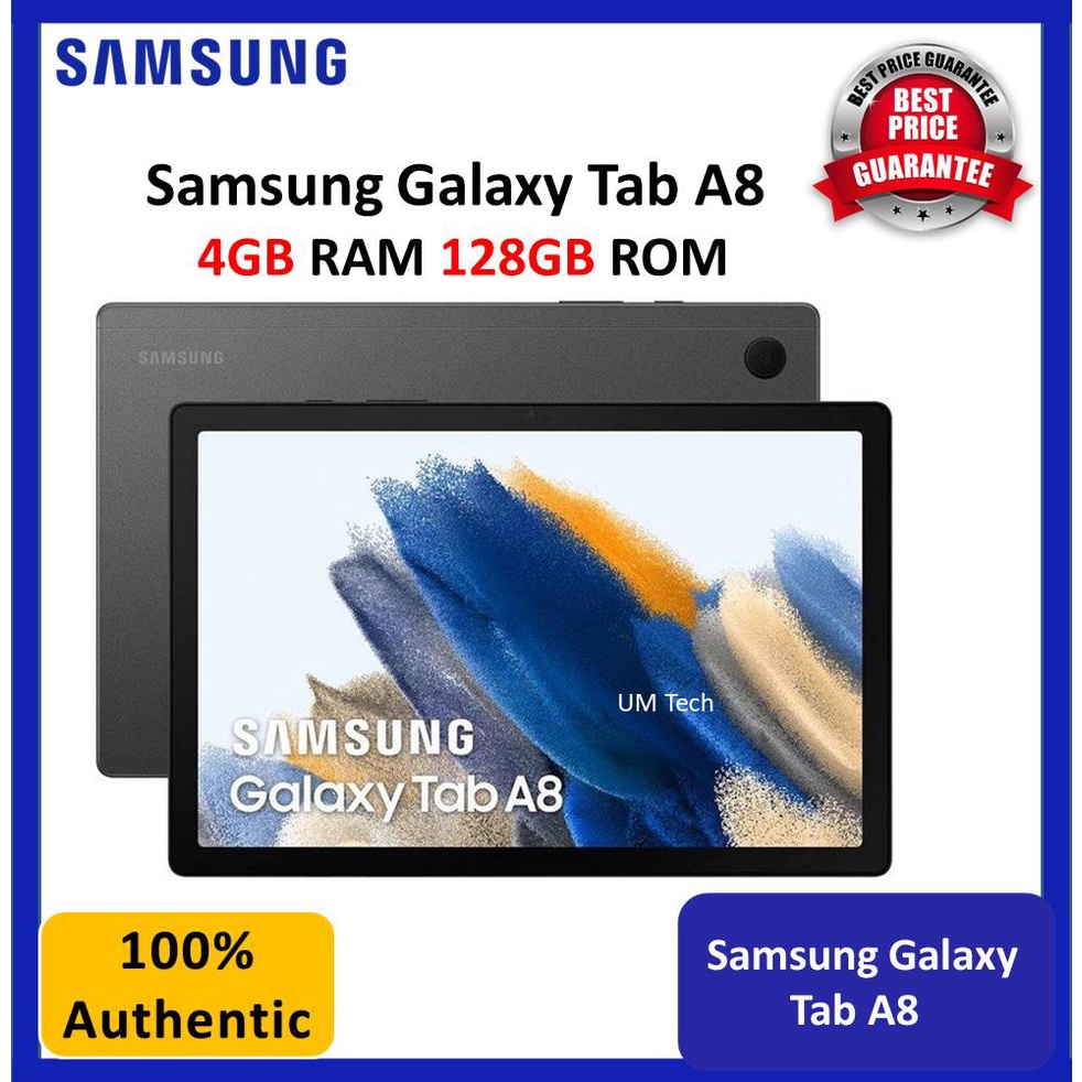 Samsung Galaxy Tab A8 10.5 Inch (4GB RAM 128GB ROM), X205 SIM CARD, X200  WIFI ONLY