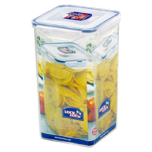 Lock & Lock Square Container 4.0L (HPL822R) | Shopee Singapore