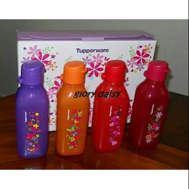 Tupperware - Sparkle Square Eco 500ml Fliptop (1pc) PURPLE tumbler ...