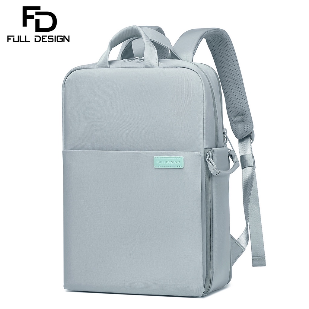 FULL DESIGN Backpack 15inch Laptop Bag Casual Travel Camera Back Pack ...