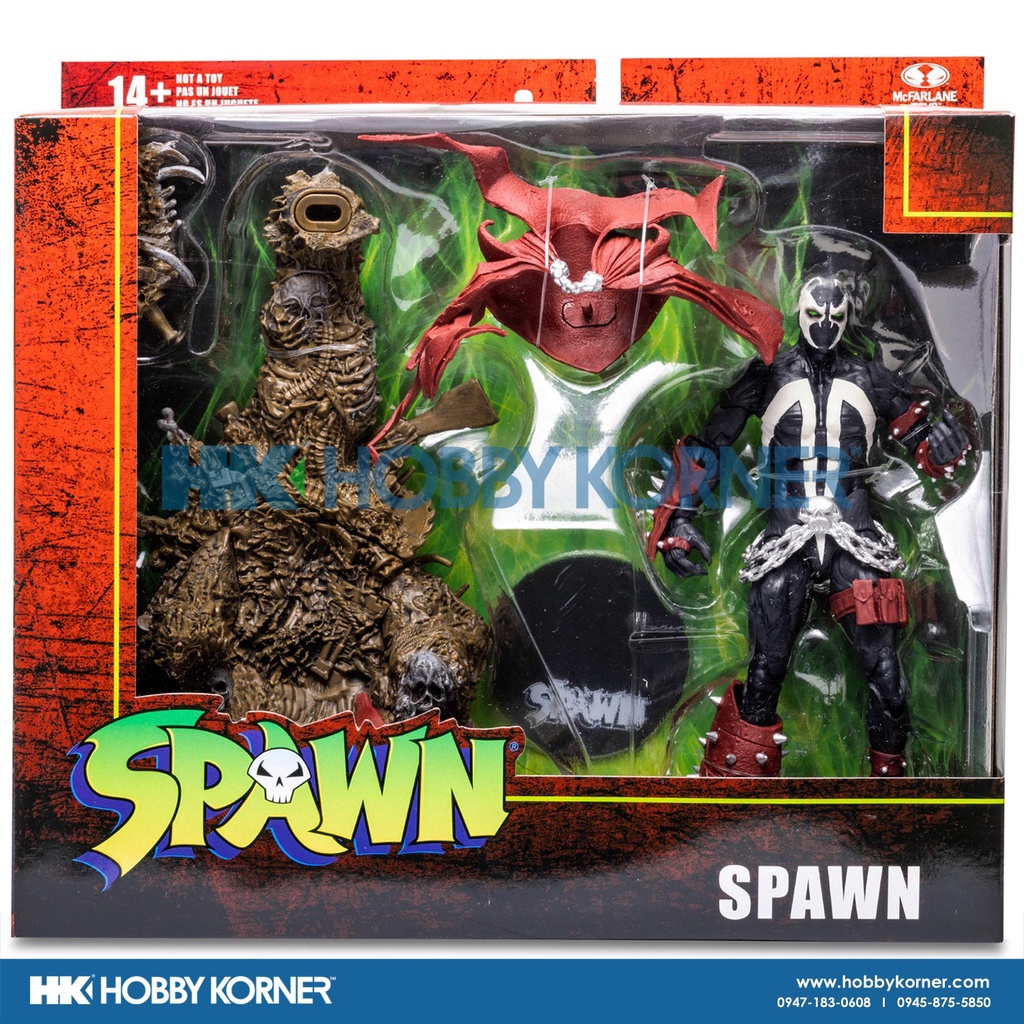 MCFARLANE TOYS 7 Inch Scale Spawn – Spawn Deluxe Set (Box Not Mint ...