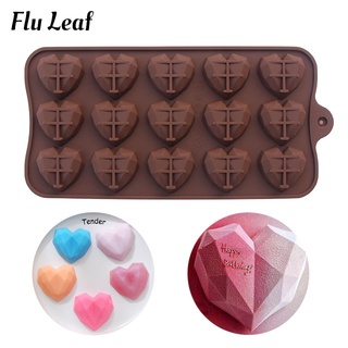 3D Heart Shape Silicone Mold Baking Tools Tray Reusable Suitable for Mousse  Cake, Chocolate, Dessert Molds