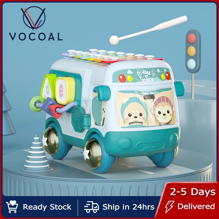 Vocoal Baby Toys Girls Toys Musical Toy Car Toddler Toys for Boys