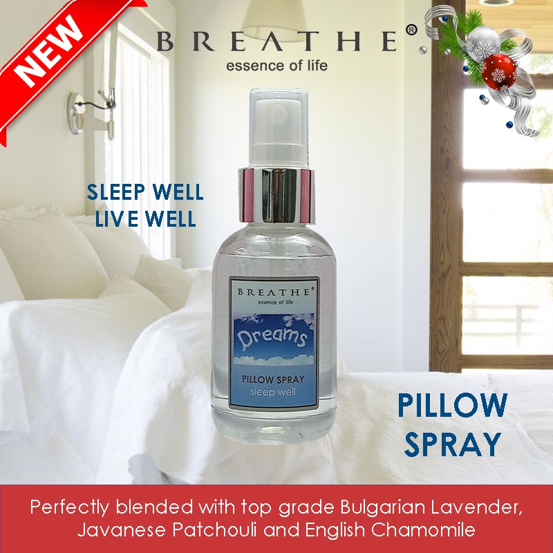 DREAMS Pillow Spray from BREATHE Shopee Singapore
